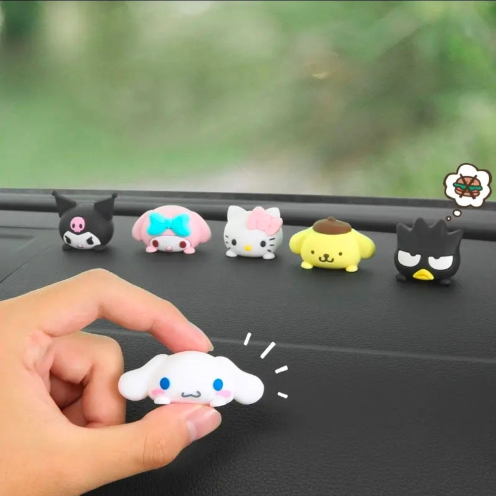 Pompompurin Peeker Buddy for Dashboard Monitor TV Shelf etc. NEW Sitter Figurine - Picture 5 of 11
